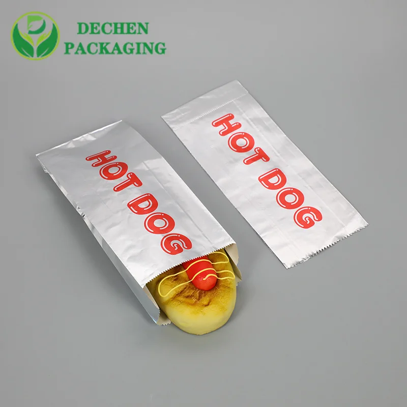 BBQ Foil Paper Bags for Kebab Take Away - Aluminium Foil Lined