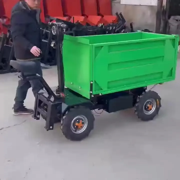 NamibiaElectric four-wheel dump truck