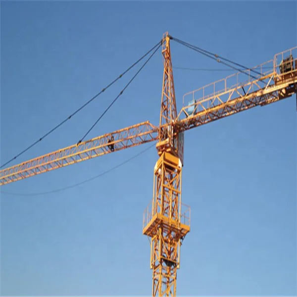 Hot Sale 18 Tons Topless Tower Crane QTZ315-7040 with Motor High Load Moment Max Height 200M