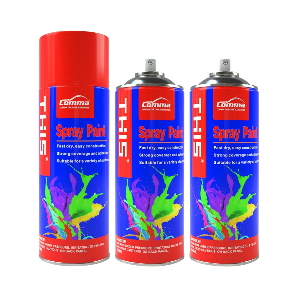 China Car Care Products Spray Paint Supplier - Comma