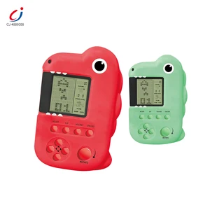 Chengji Brick Game Console Toy Cartoon Design Plastic Creative Educational Unique Handheld Electronic Toy
