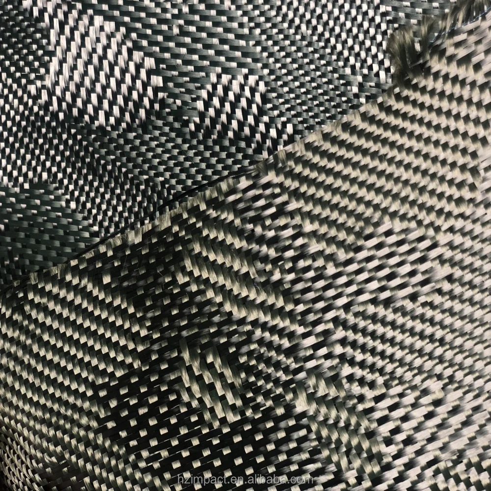 240gsm Green Camouflage Carbon Fiber Cloth Waterproof Jacquard Outdoor Fabric for