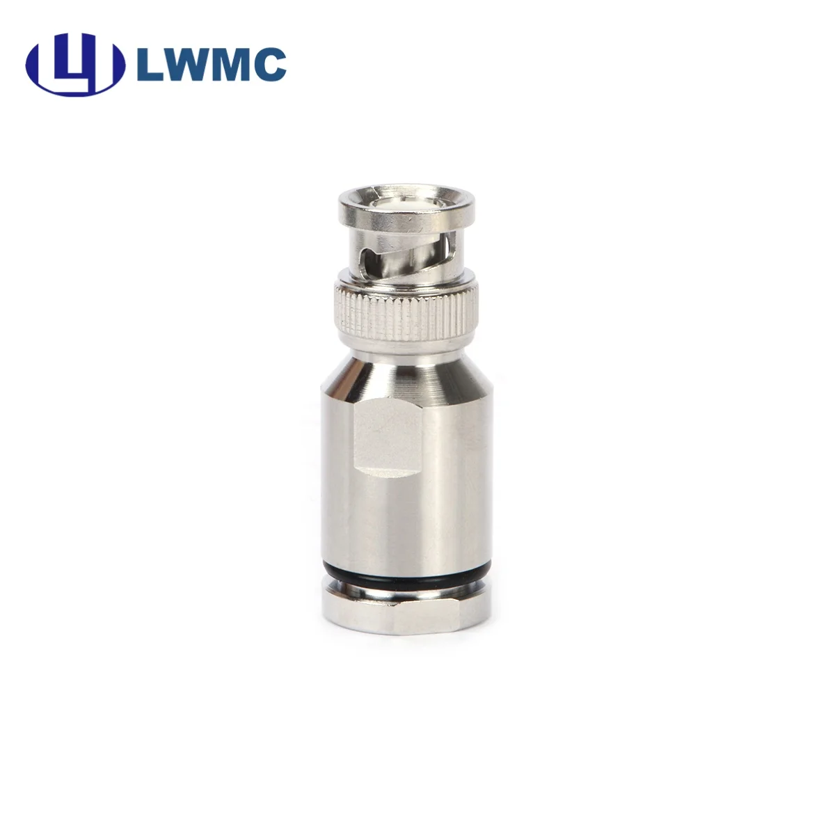product lwmc updated factory price nickel rf connectorbnc male clamp for mp ultraflex7 cable-6