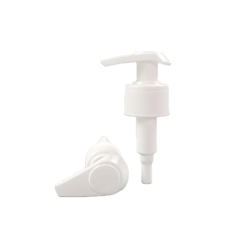 New Design Sector Shape 24/410 28/410 Plastic Lotion Pump with Left-Right Lock