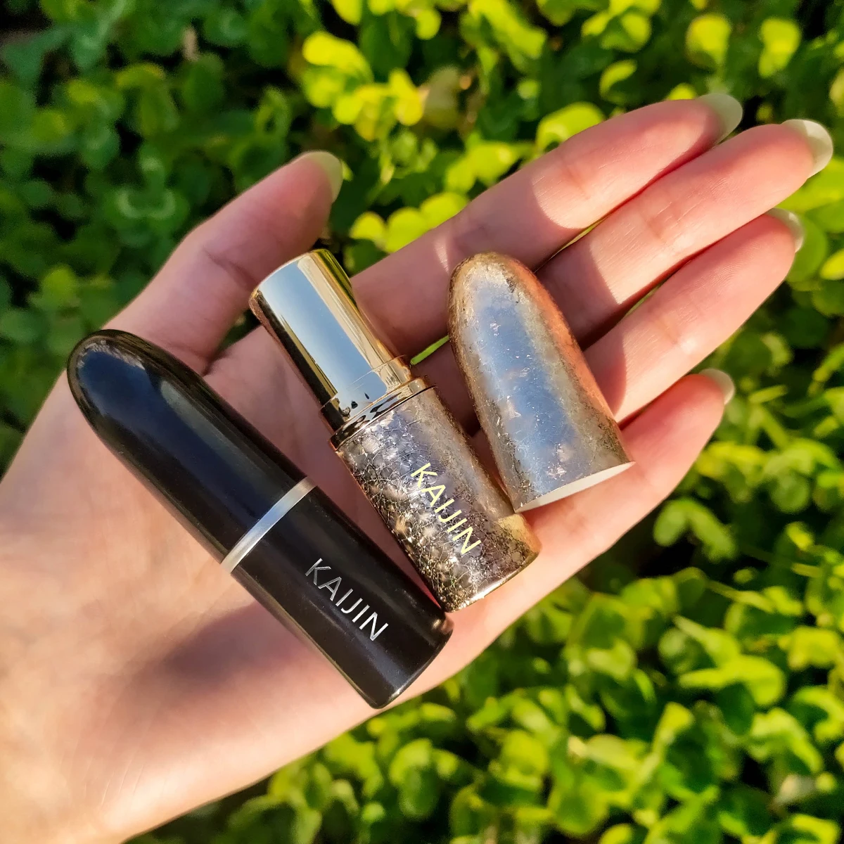 Bullet Shape Design Glitter Gold Color Lipstick Container Luxury Lipstick Tube for MAC