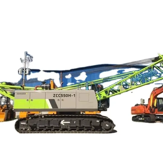 Zoomlion ZCC 550 Crane - 55 Ton Crawler Dragline in Bangladesh