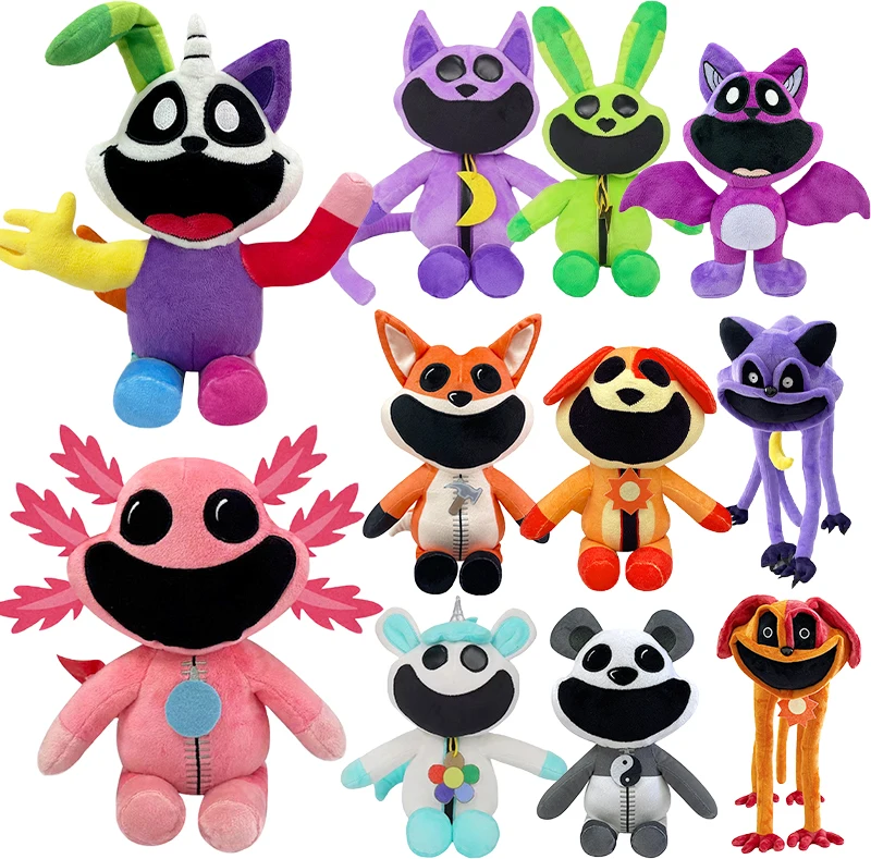 Smiling Critters Plushie Figure Plush Toys Super Soft Kids Stuffed ...