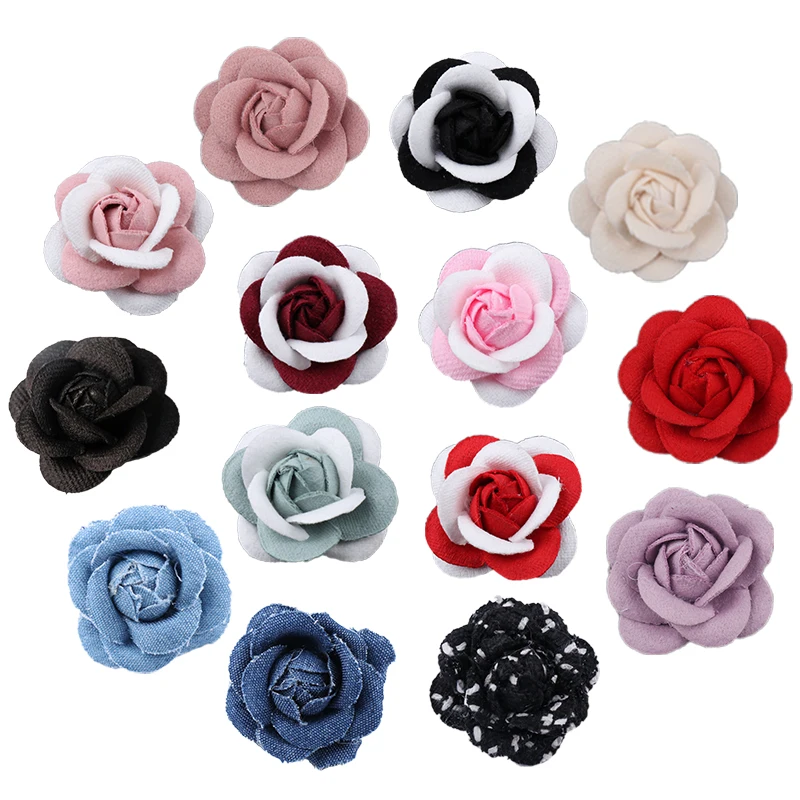 初生花毛毡玫瑰花女童服装 发饰手工布头带手工布 Buy 新生儿羊毛毡玫瑰 手工制作雪纺茶花 女童服装 发饰手工布艺头带花朵