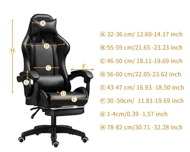 YongHo Modern Jacquard Christmas Gaming Office Chair Cover Spandex Elastic Armchair Seat aperçu 5