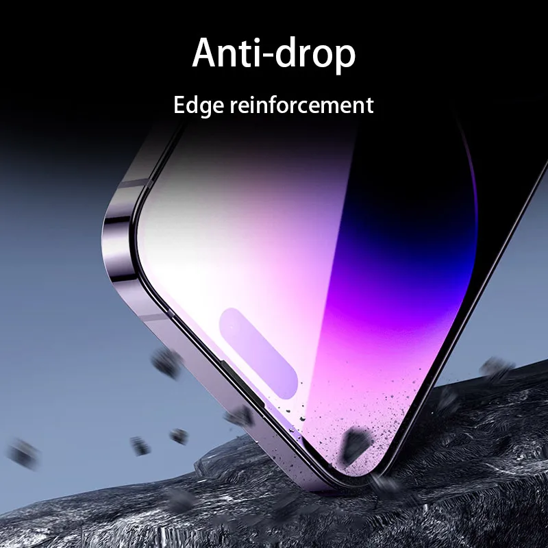 Anti Blue Light Tempered Glass AG Screen Protector  for iPhone 14 Pro Max Plus