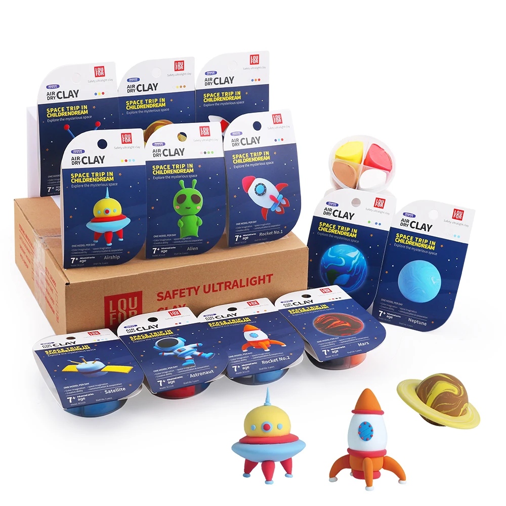 kit d'argile magique à séchage à l'air, 72 couleurs, pour enfants kit d'argile magique à séchage à l'air, 72 couleurs, pour enfants