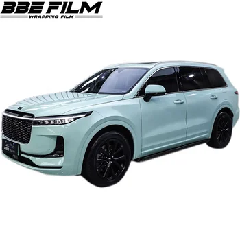 BBE New Fashion PET Sage Green Car Color Change Changing Paint Protection Films Anti-Scratch Sticker Decal