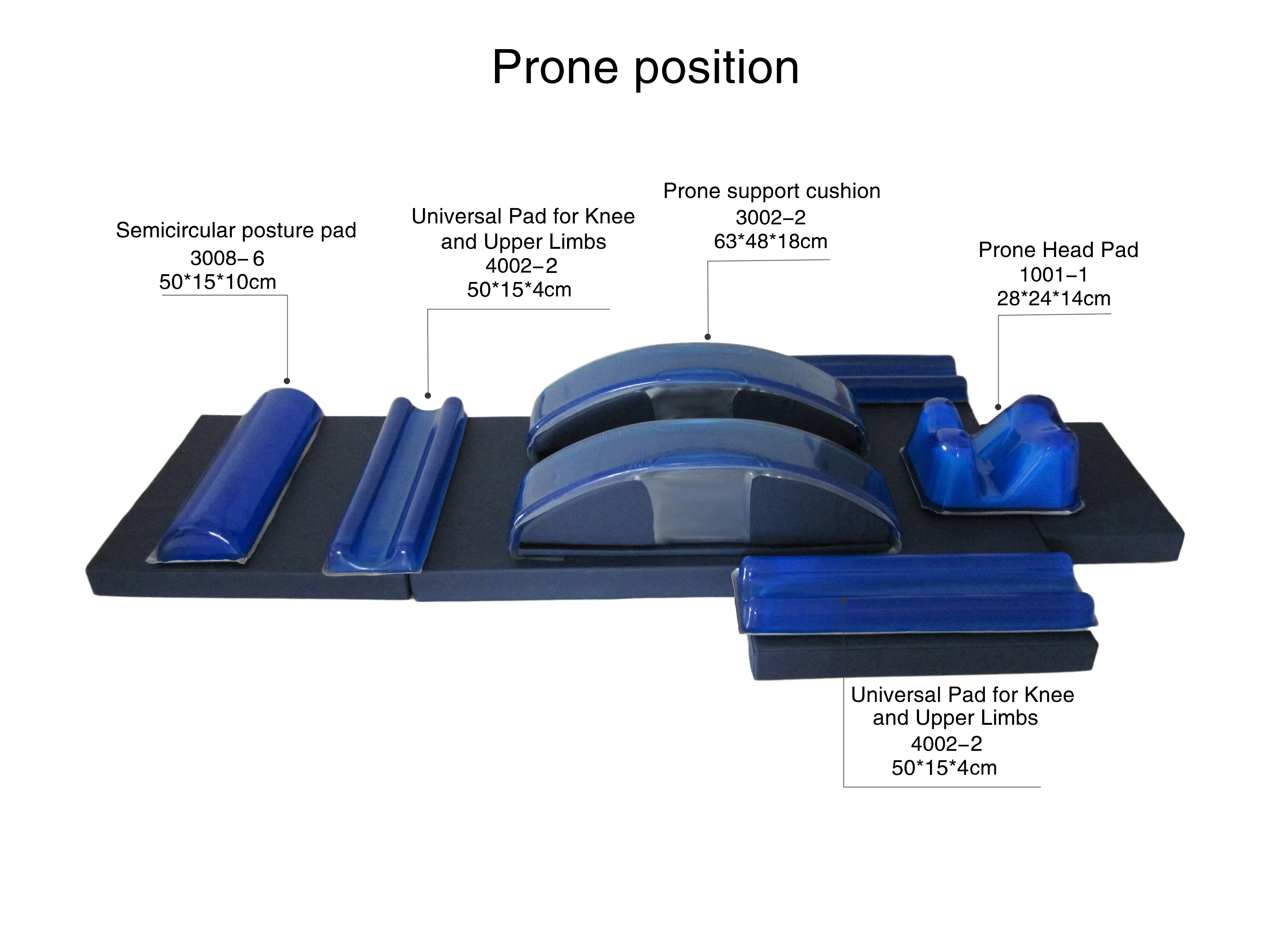 Prone Position Surgical Gel Head Positioner Pad, Head Gel Pad