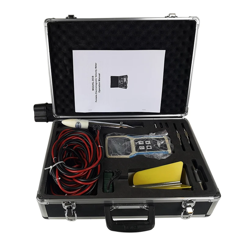 Tragbarer Ultraschall-Wasserstandsensor-Sender, Durchflussmesser, Geschwindigkeitsmesser, Füllstandmessgeräte – Detail 1