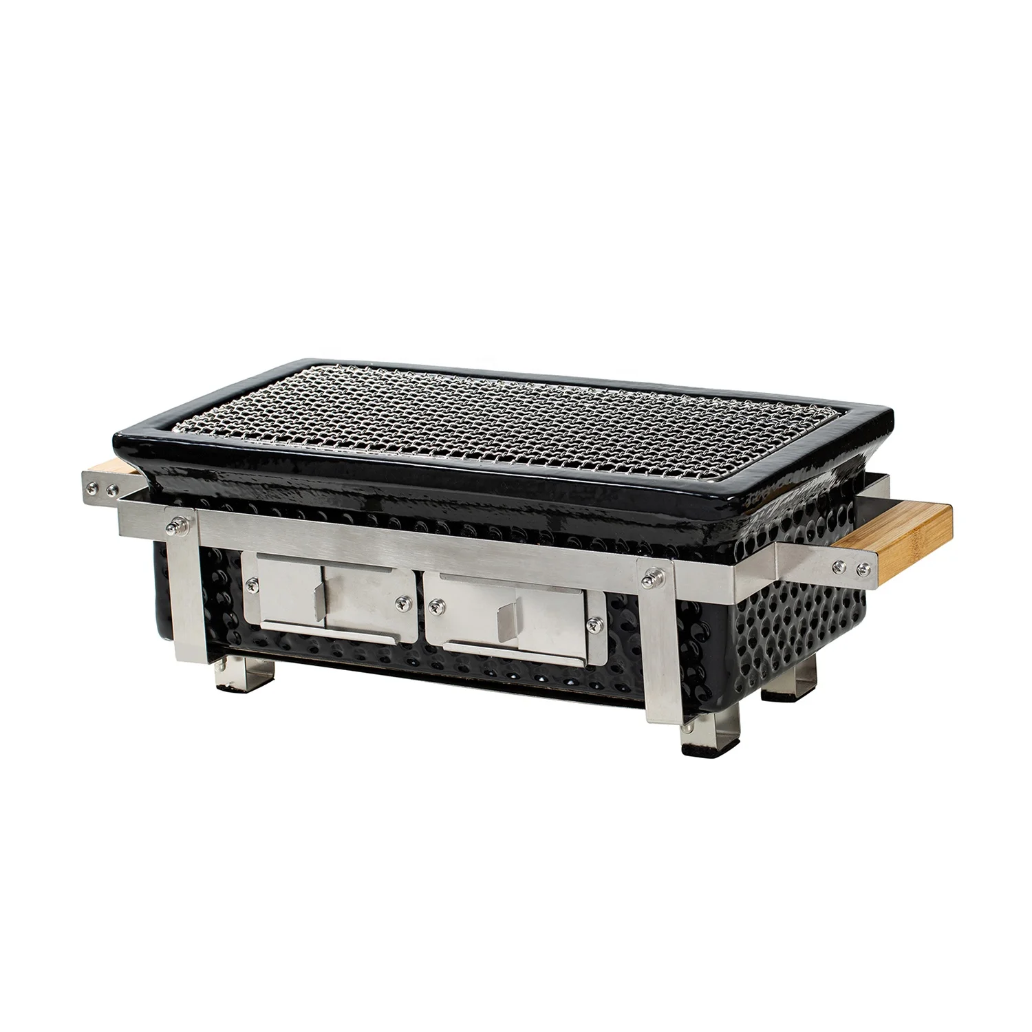 Premium Tabletop Bbq Charcoal Grill Japanese Yakiniku Grill Ceramic