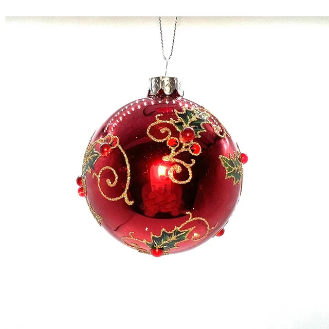 Finely Processed Balls Fairy Ornaments Christmas Hanging Tree Decoration