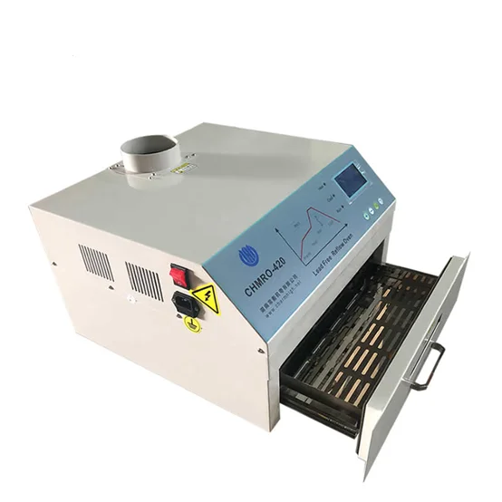 Escreva o forno da impressora e do Reflow e a máquina CHM-T48VB da picareta e do lugar apropriada para a produção de grupo pequena