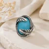 Ancient silver, turquoise