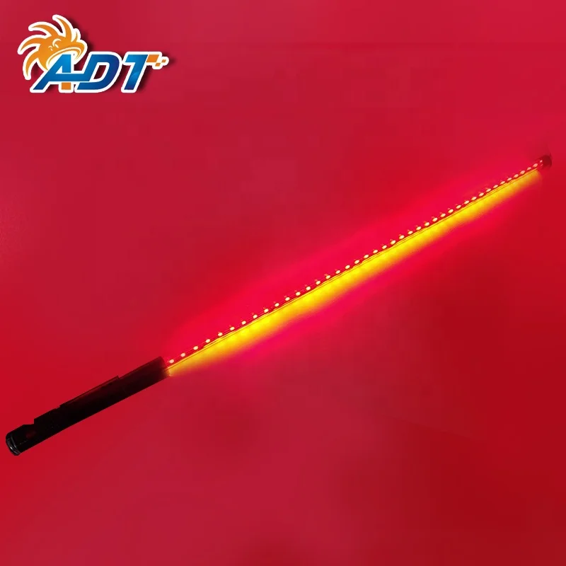 ADT Red LED Safety Whip Single Color Antennas Flag Pole LED Lighted Whip for ATV UTV Buggy RZR Offroad Car