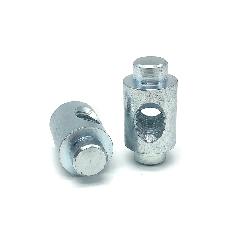 CHE Custom fastener high quality M5*10 furniture cross head hammer nut stainless steel brass aluminum barrel nut