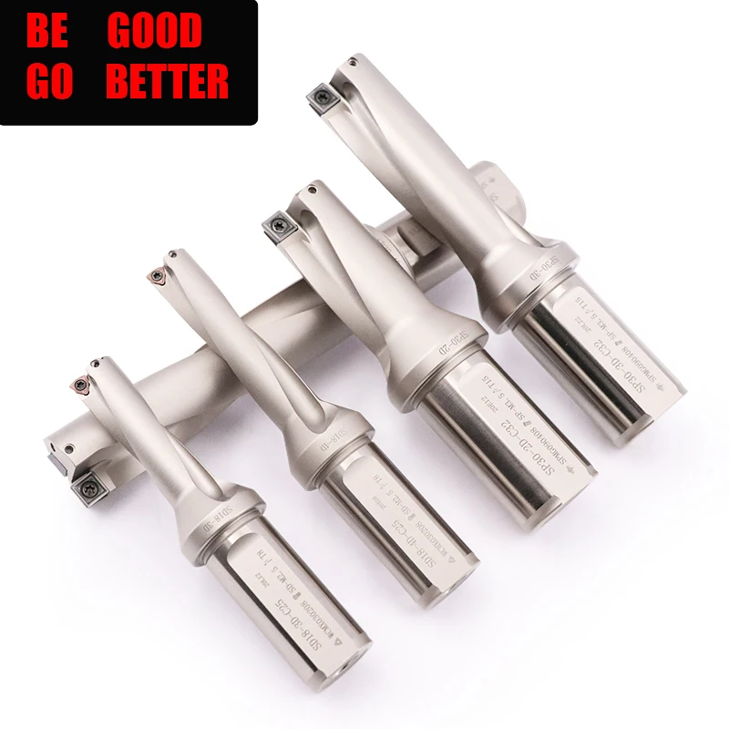 2d/3d/4d/5d Drill Bits Indexable High Speed Carbide Milling U Drill ...