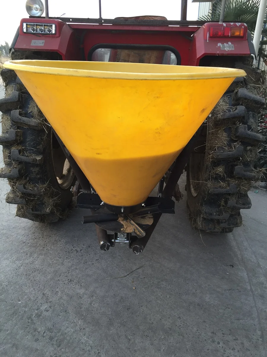 Tractor Mounted Seed Salt Spreader Agricultural Fertilizer Spreader