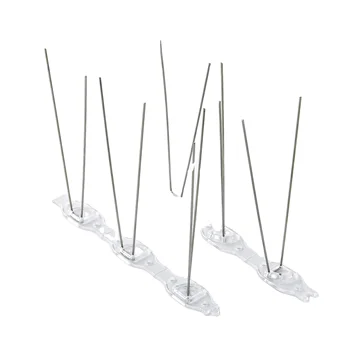 Bird Spikes Fence Cant Touch No Kill No Harm Protection Stainless Steel Bird Spikes For Pigeons And Other Small Birds
