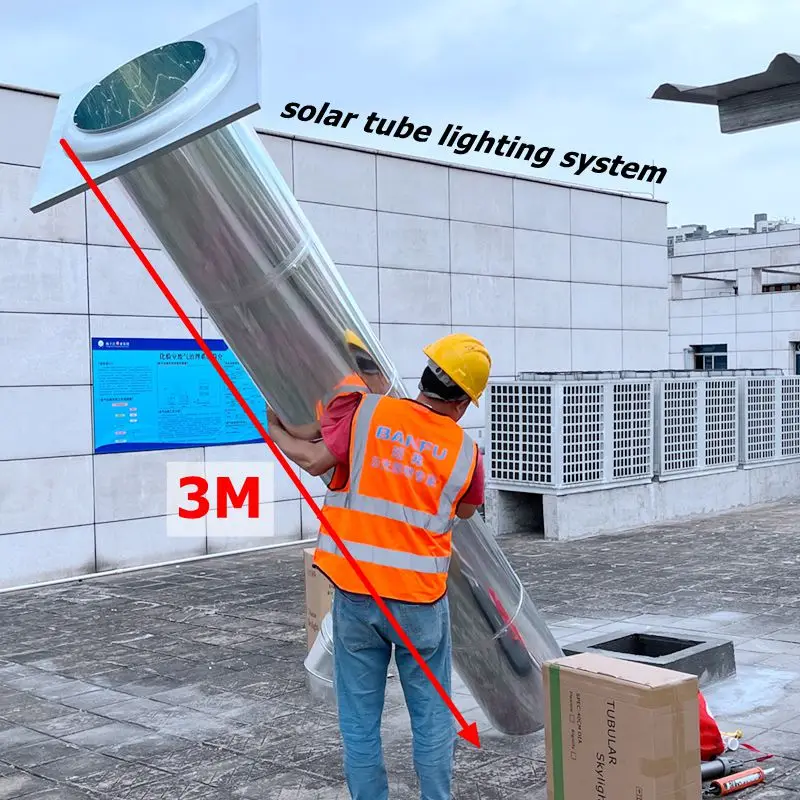 Factory Price Roof Window  Heat Proof Tubular Skylight for Workshop High Quality Sun Tunnel  Roof windows