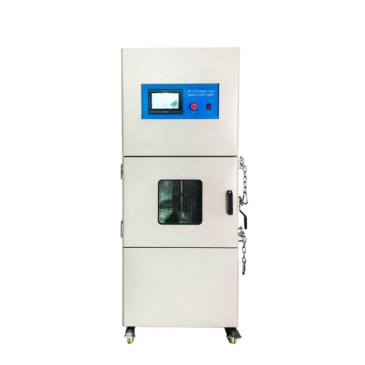 Lab Battery Explosion-proof Crush Squeezing Testing Machine