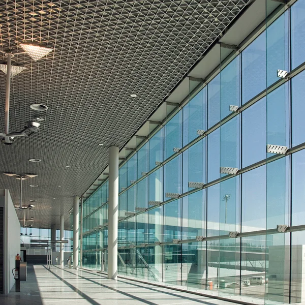 Aluminum Grid Ceiling Triangular Grid Ceiling  Aluminum Open Cell Ceiling