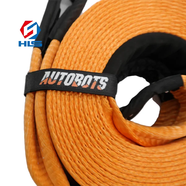Cycle Handlebar Tie Down Straps Recovery Heavy Duty Car Tow Strap  Tow Cable Towing for Truck Snatch Recovery Strap