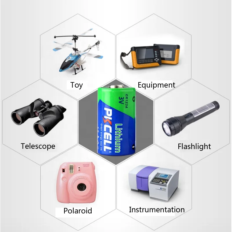 3.0V Lithium Battery CR2 for Camera