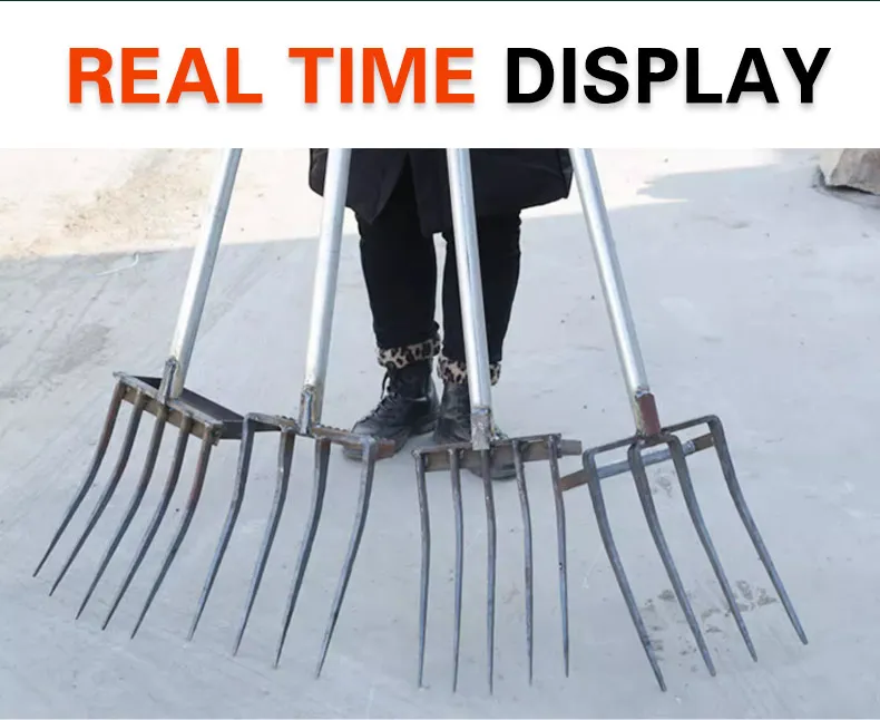 product high quality five teeth deep turning  compostable garden tools  agricultura steel fork-5