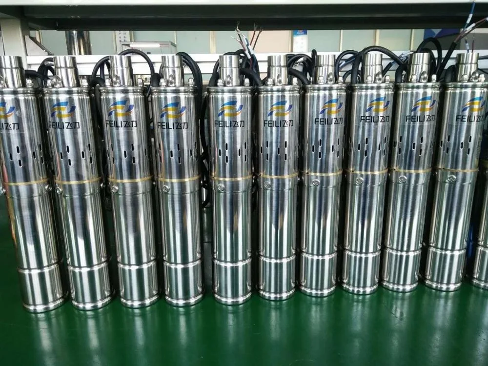 100 m Deep Well Solar Water Pump Solar Dc Brushless Solar Bore Pump Kit 3 Inch Submersible Solar Powered Deep Well Pump