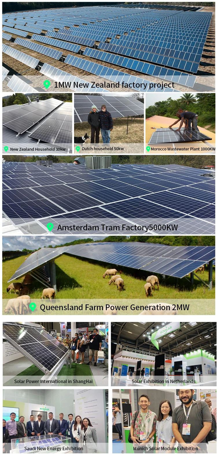 30Kw pv Hybrid Off Grid System 100kw 400kw Farm Solar Plants Power Energy Storage Full Kit with agricultural mounting system supplier