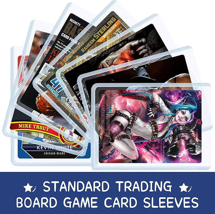 SJAELLAND 35PT Trading Card Holder - 21mm Thick Acrylic Display Case, Self-Standing, Includes Storage Box - View #10