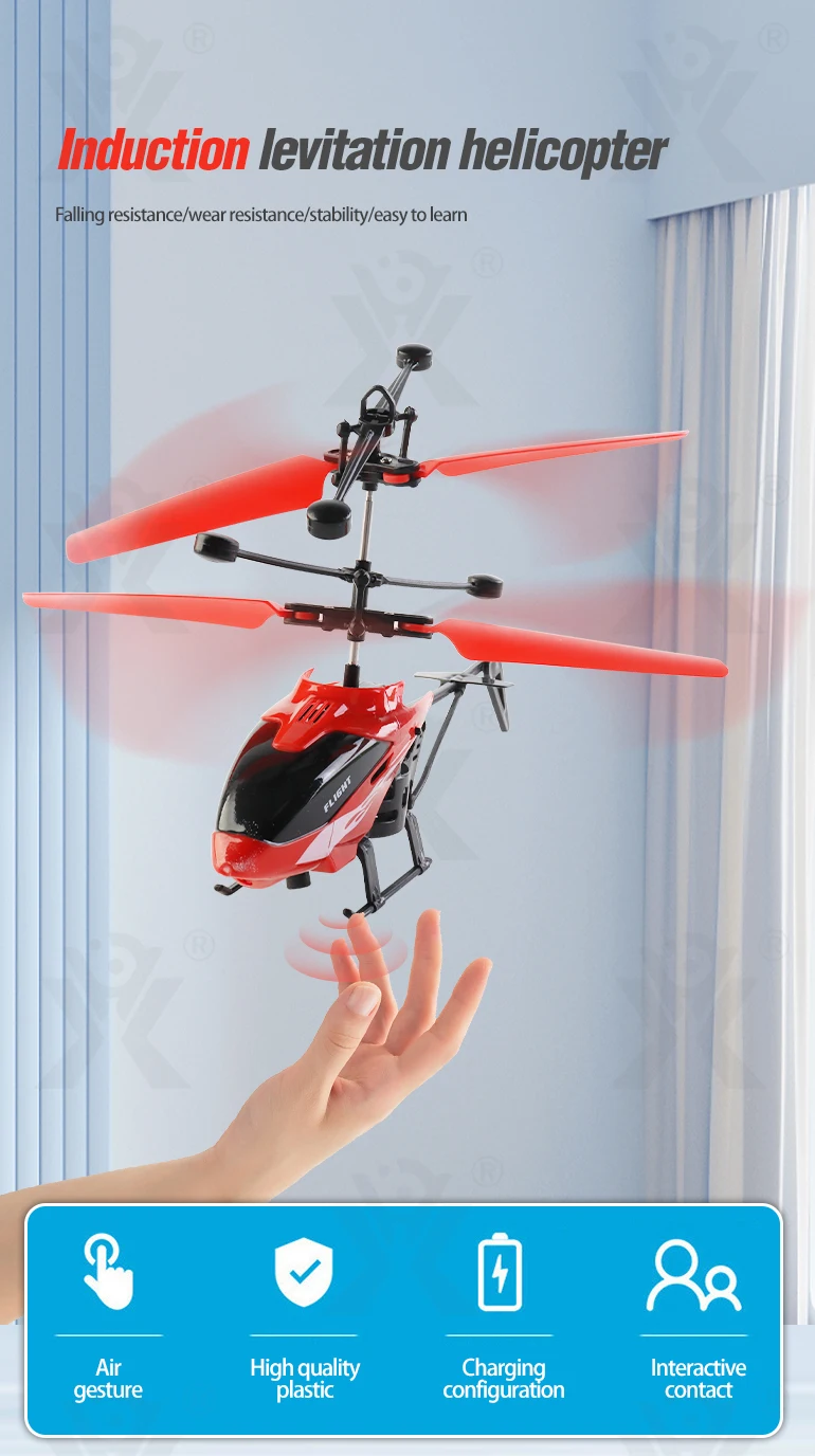 Chengji Sensor Flying Toys Rc Mini Helicopter Remote Control Plastic