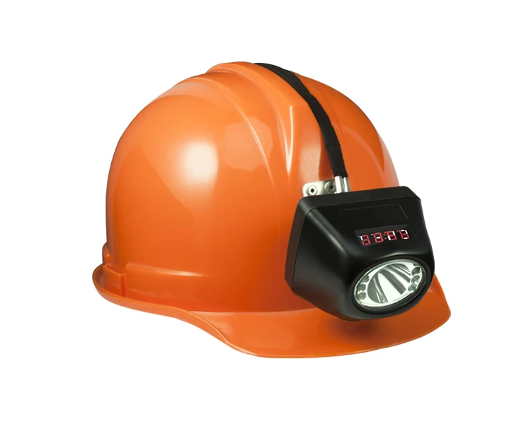 IP68 Waterproof Cordless Cap Lamp Untuk Penambang bawah tanah Lampu obor 1