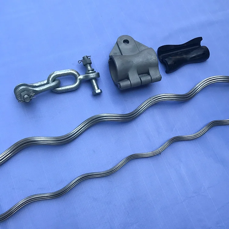 100m Span ADSS Optic Fiber Cable Suspension Clamp Power Accessories