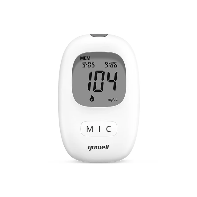 Blood Glucose Meter Easy use Portable Gluco Track Blood Glucose 710 Analyzer