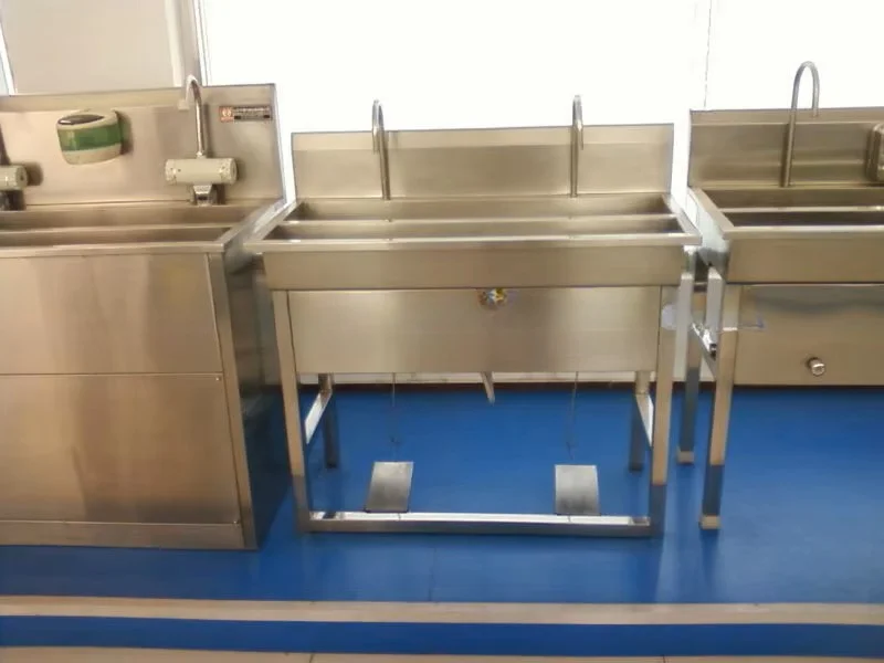 Stainless steel hand wash sink sink for food processing plant
