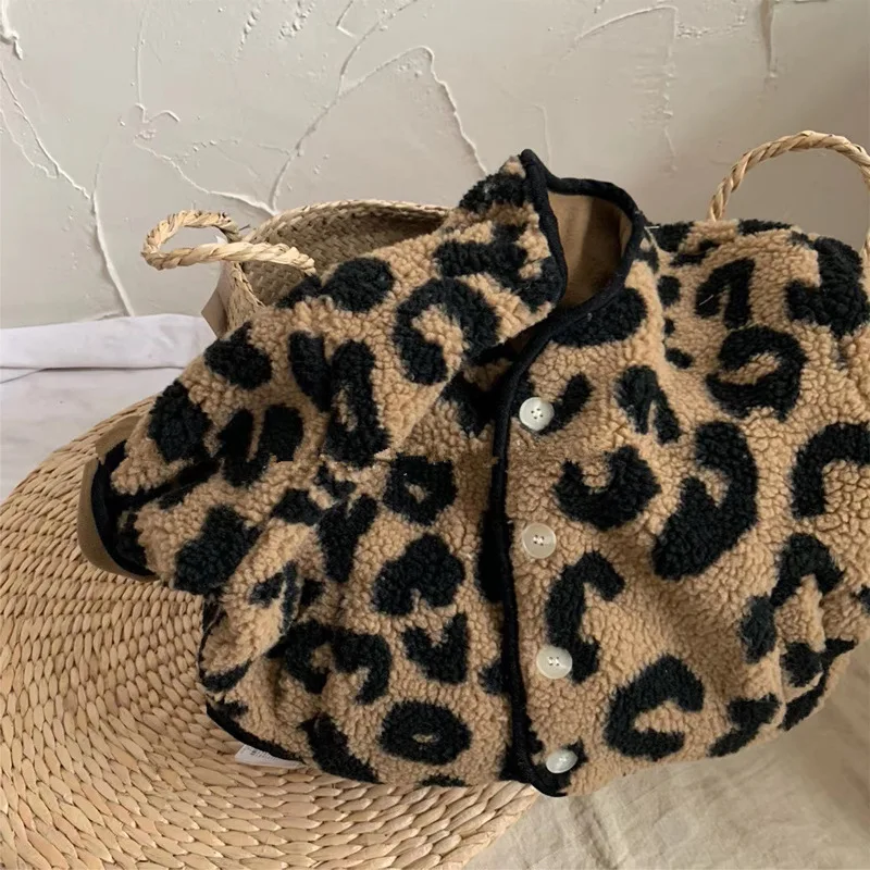 Детская зимняя одежда плюшевая куртка с высоким воротником для девочек длинным рукавом детское осеннее пальто Детский свитер толстовки