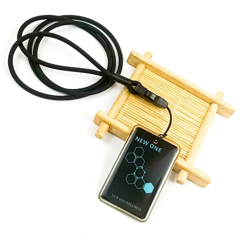 Terahertz Chip Negative Ion With Ions Chain Quantum Energy Card Quantum Energy Tarjeta De Iones Negativos With Tape and Bag