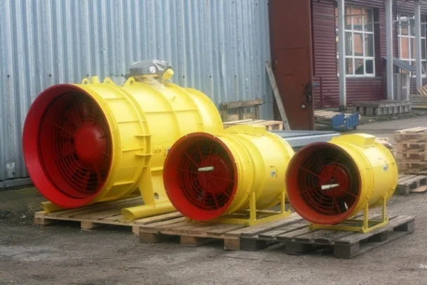 Underground Mining Ventilation Fan, Axial, 380V - detail 4