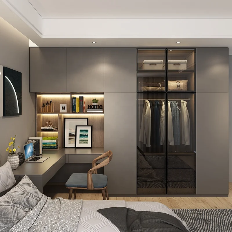 NICOCABINET Custom Quality Modern Italian Design Bedroom Laminate Wardrobe for Her Closet with Best Selling in USA Market