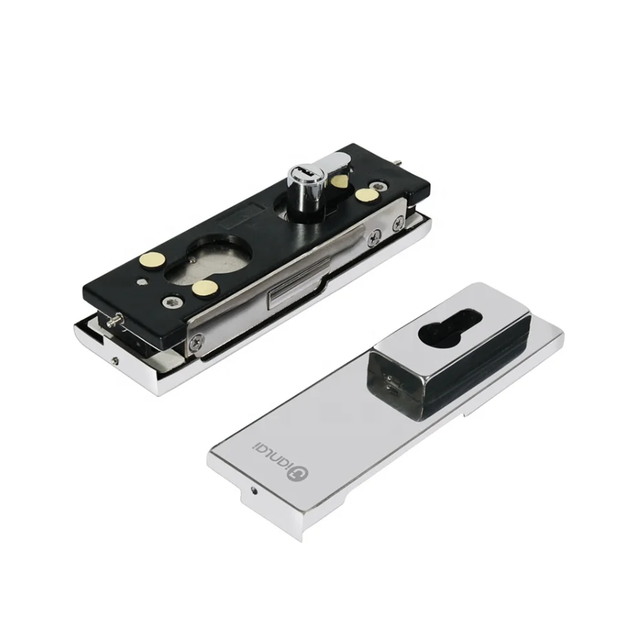 Patch Fitting Bottom Corner to Lock for 10-12mm/0.39-0.47in Thickness Frameless Glass Door