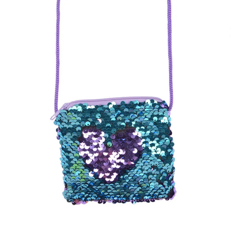 sequin crossbody purse