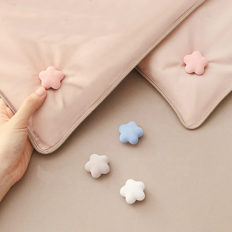 6 Pcs Bed Sheet Clips Duvet Cover Clips Fitted Quilt Sheet Holders Non-Slip