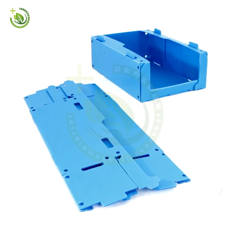 Stackable Warehouse Storage Plastic Boxes PP Board Clothing Picking Bins for Cloth Storage and Bin Organization