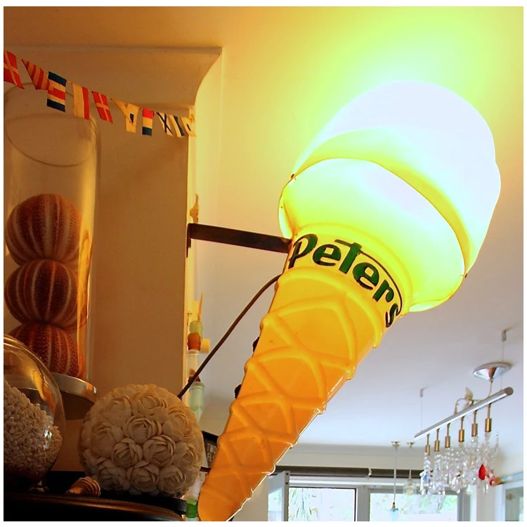 Vacuum Formed Light Boxes Plastic Ice Cream Led Display Sign